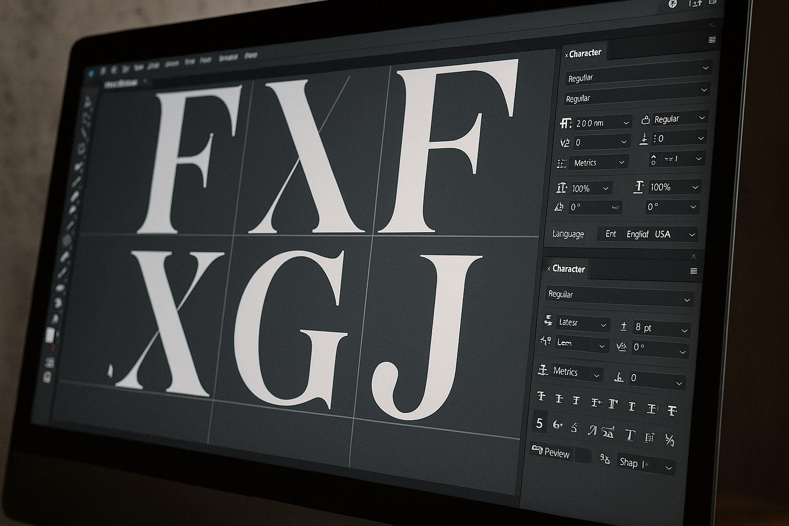 Can AI design typography?