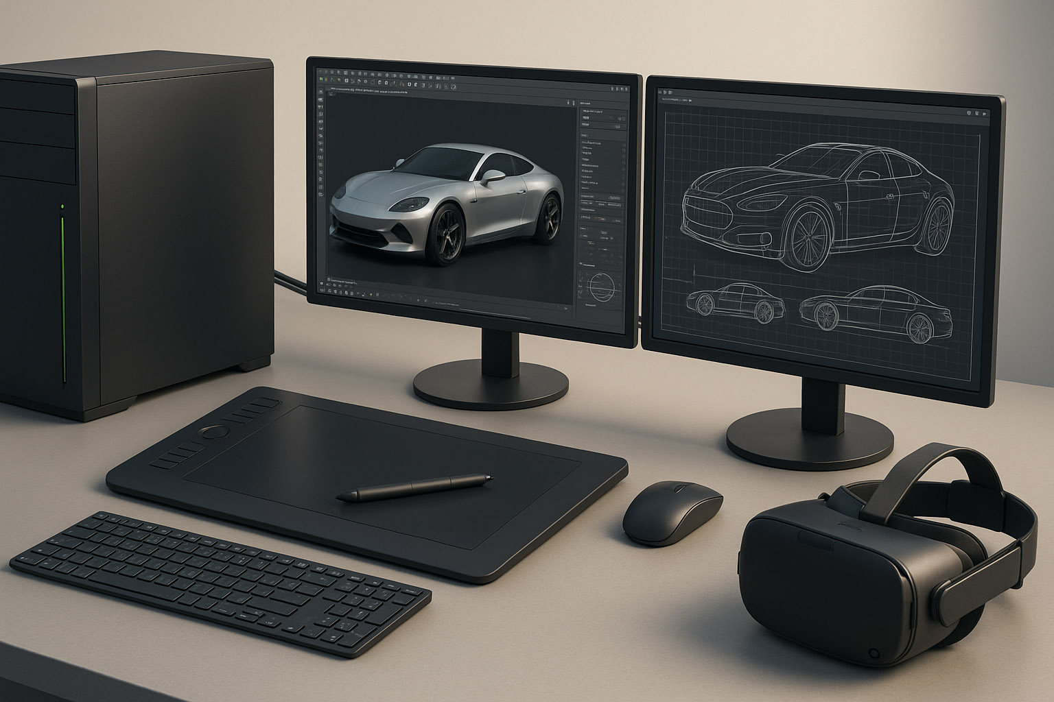 car design making - hardare tools