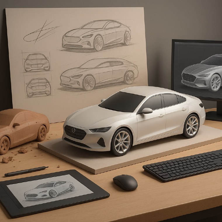 From Sketch to Showroom: How Car Designs Are Made