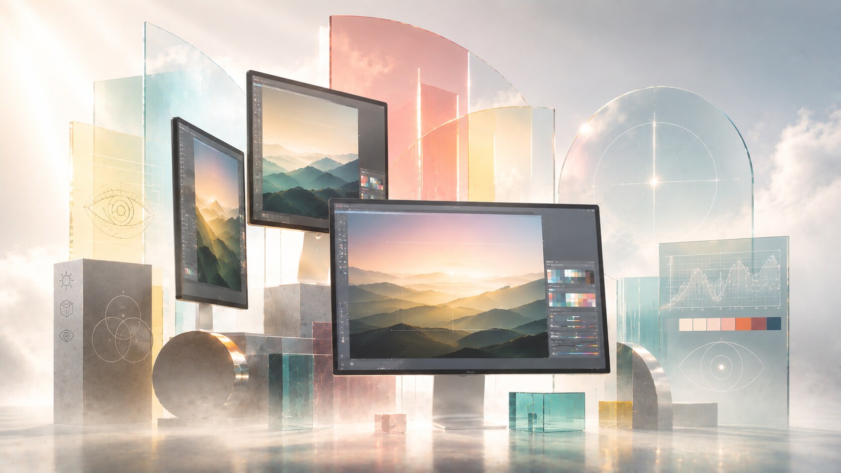 Choosing the Optimal Monitor Setup for Graphic Design header image
