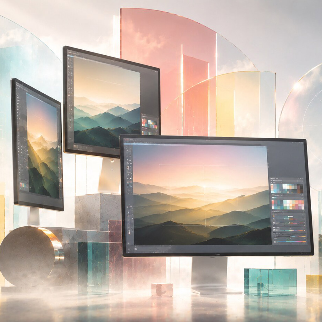 Choosing the Optimal Monitor Setup for Graphic Design