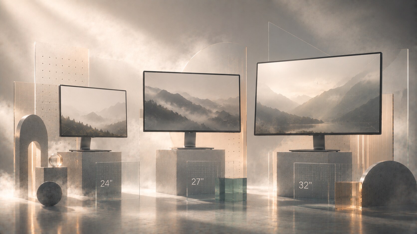 Virtual desktops and window management on a single monitor as an alternative to adding more physical screens.