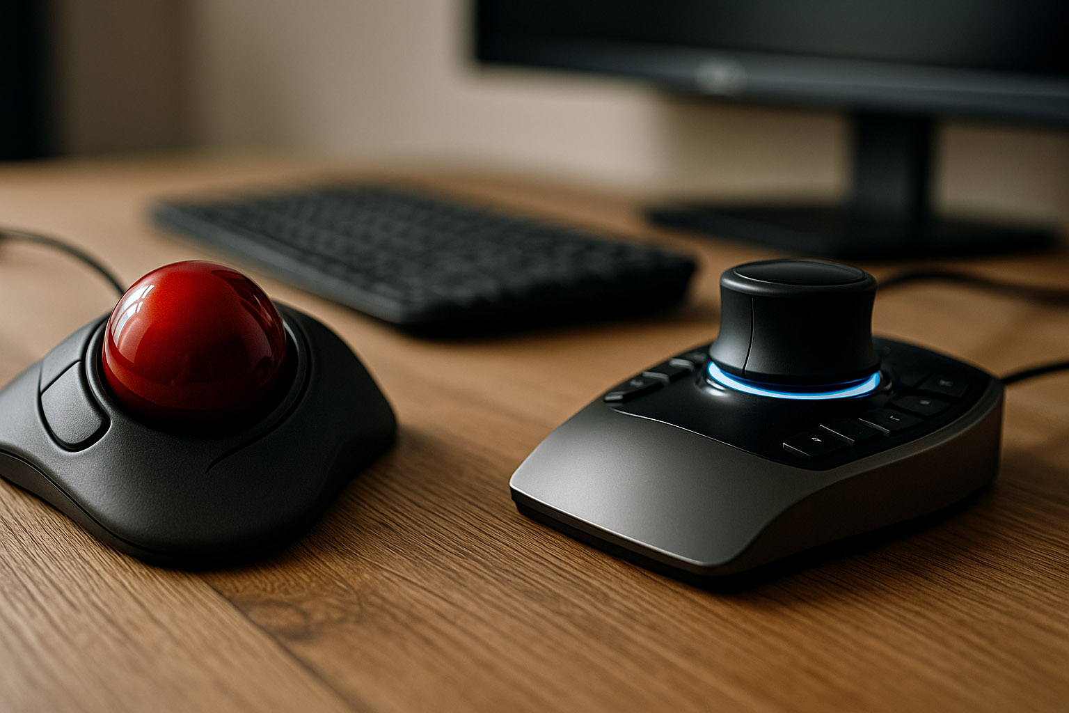Trackballs & 3D Controllers