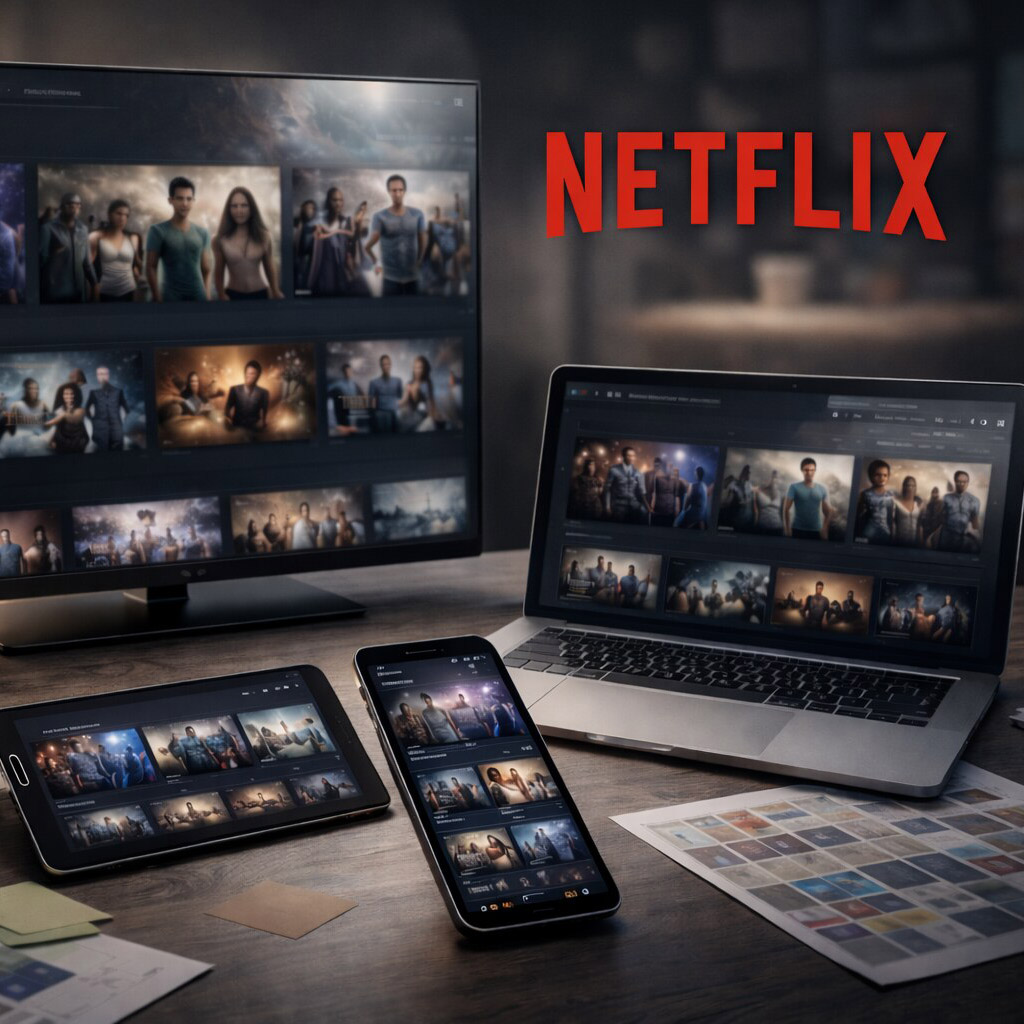 Design Evolution of Netflix: From DVD Envelopes to a Personalized Interface