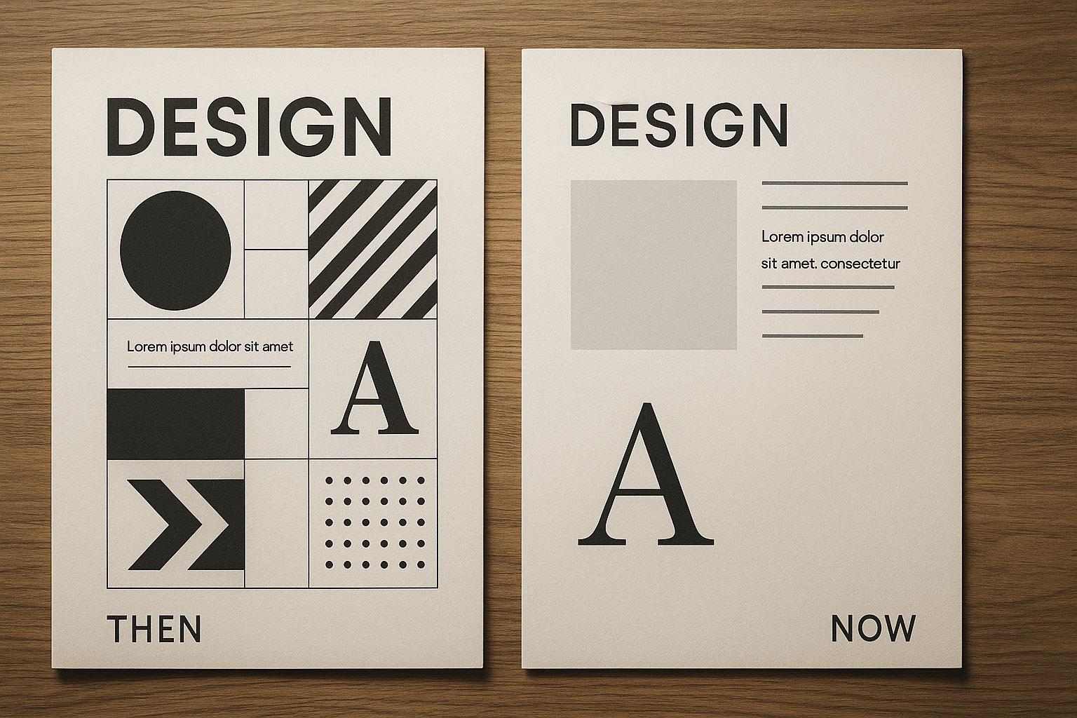 Set of design experiments labeled by constraints, showing intentional evolution across a season.