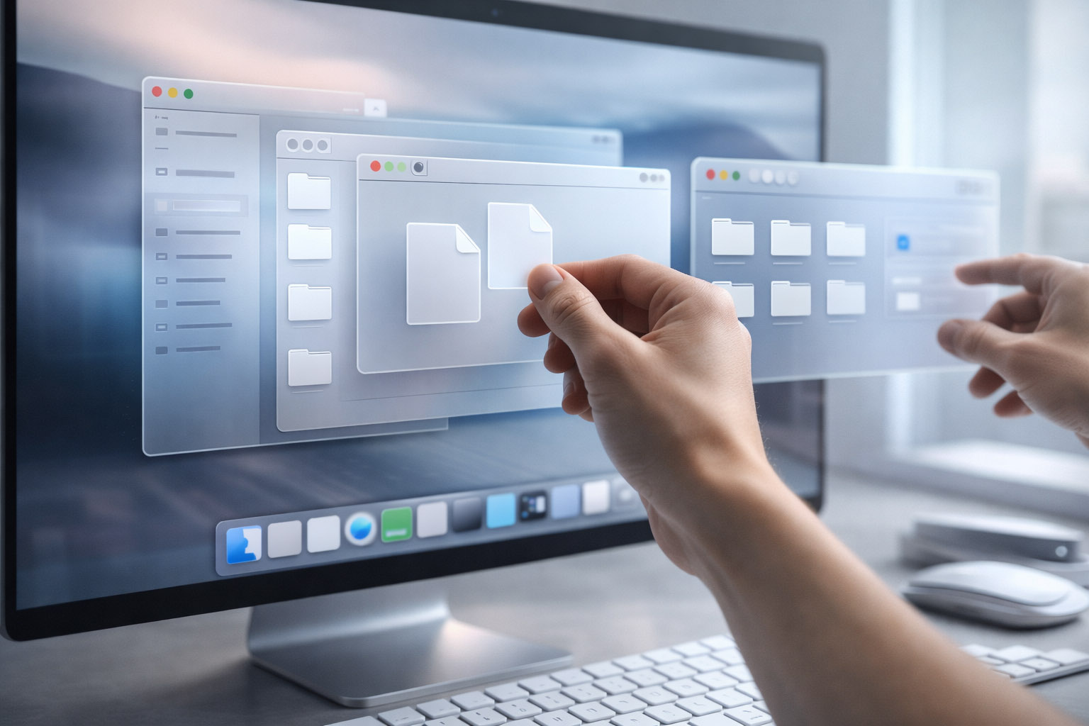 The macOS design signature: direct manipulation, clarity, and consistent patterns