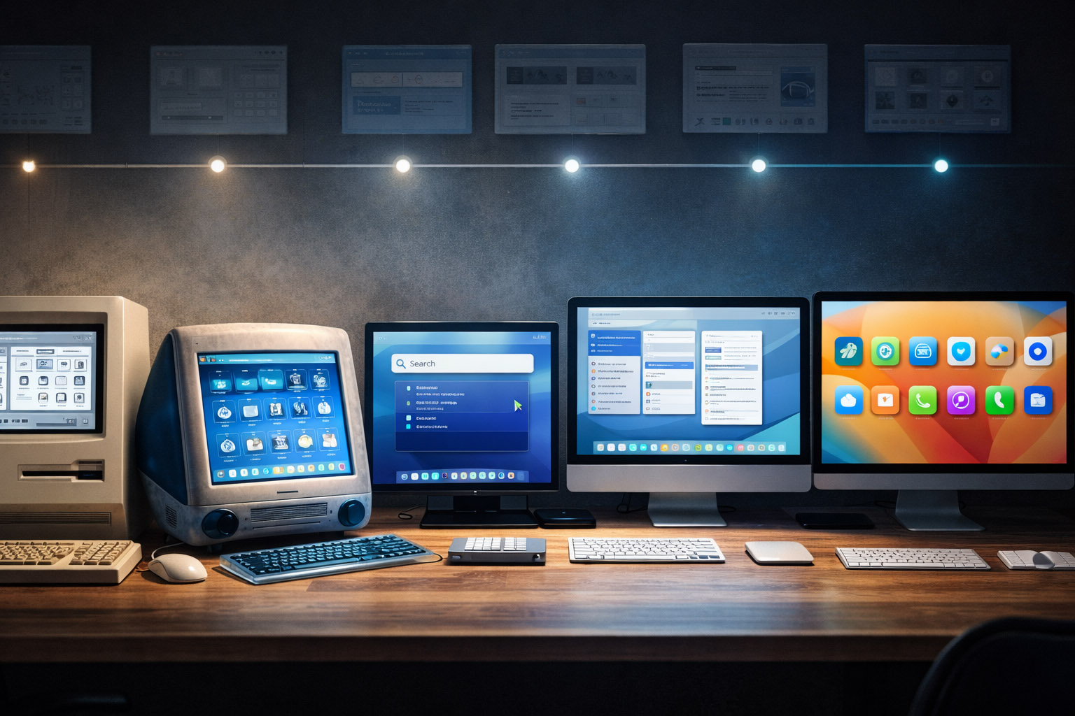 macOS Big Sur redesign: new icon geometry, spacing, and translucent depth