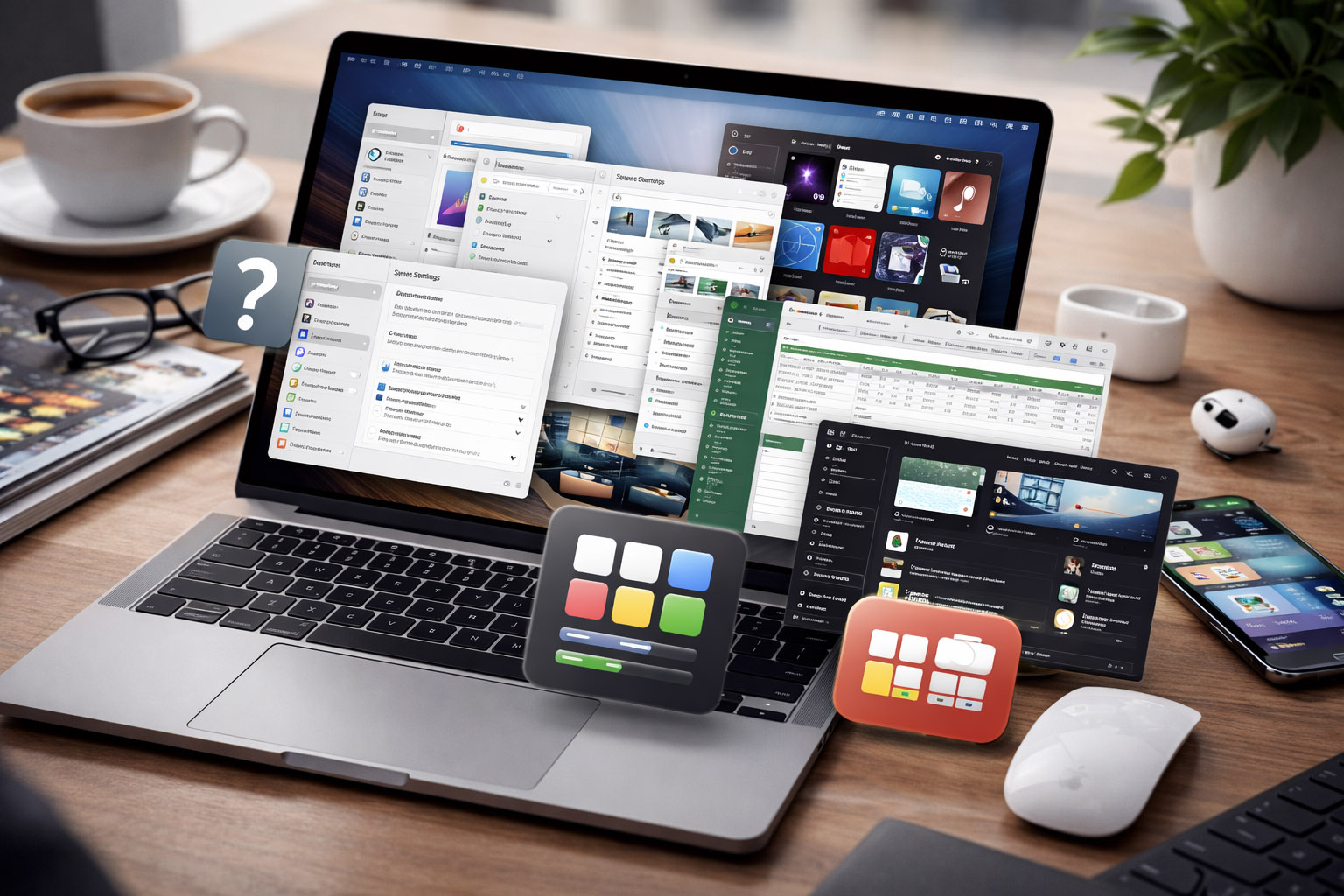 macOS UX pain points: discoverability, window management, and density vs clarity