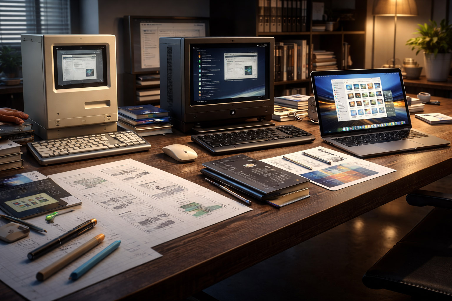 Designers and influences behind macOS: early Mac team, NeXTSTEP DNA, modern system design