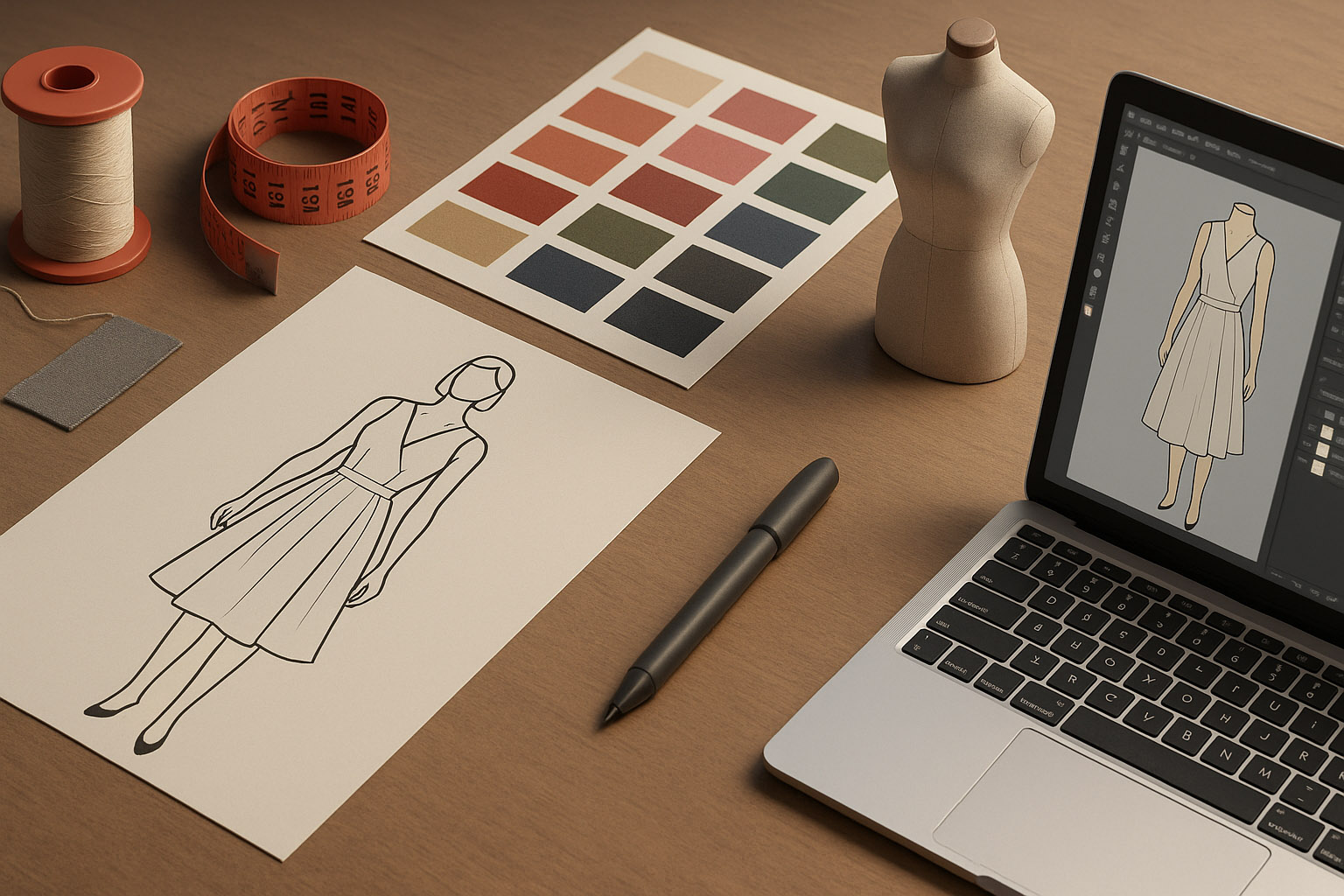 From sketch to runway: How Fashion Design Really Happens header image