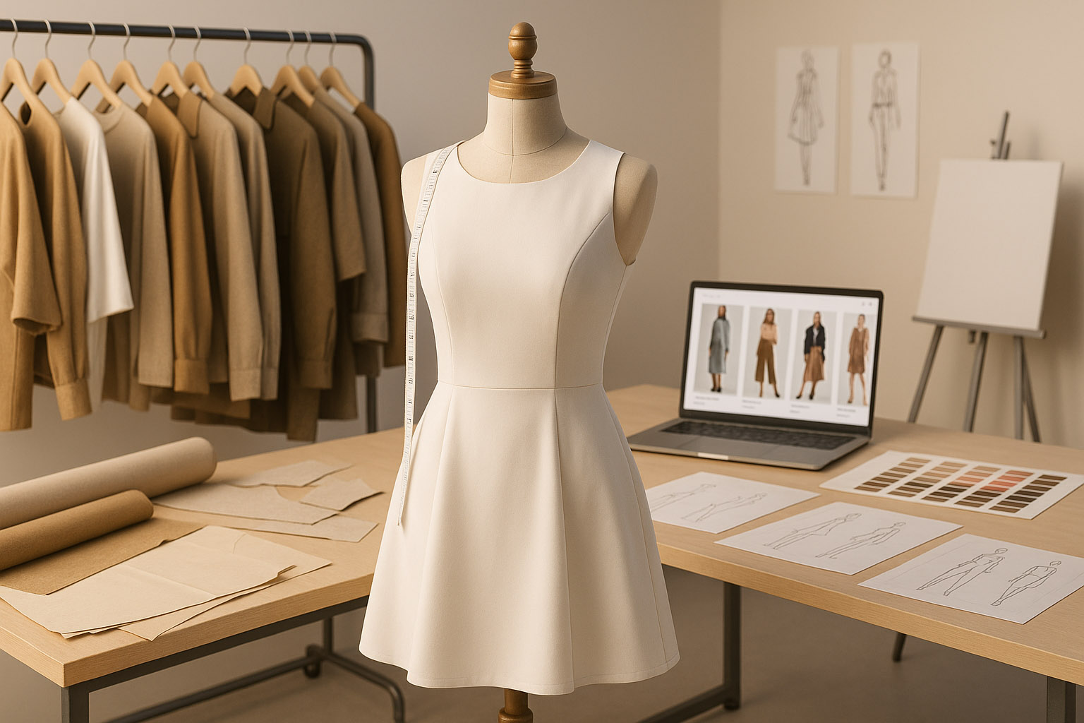 Fashion design process - Production and Marketing