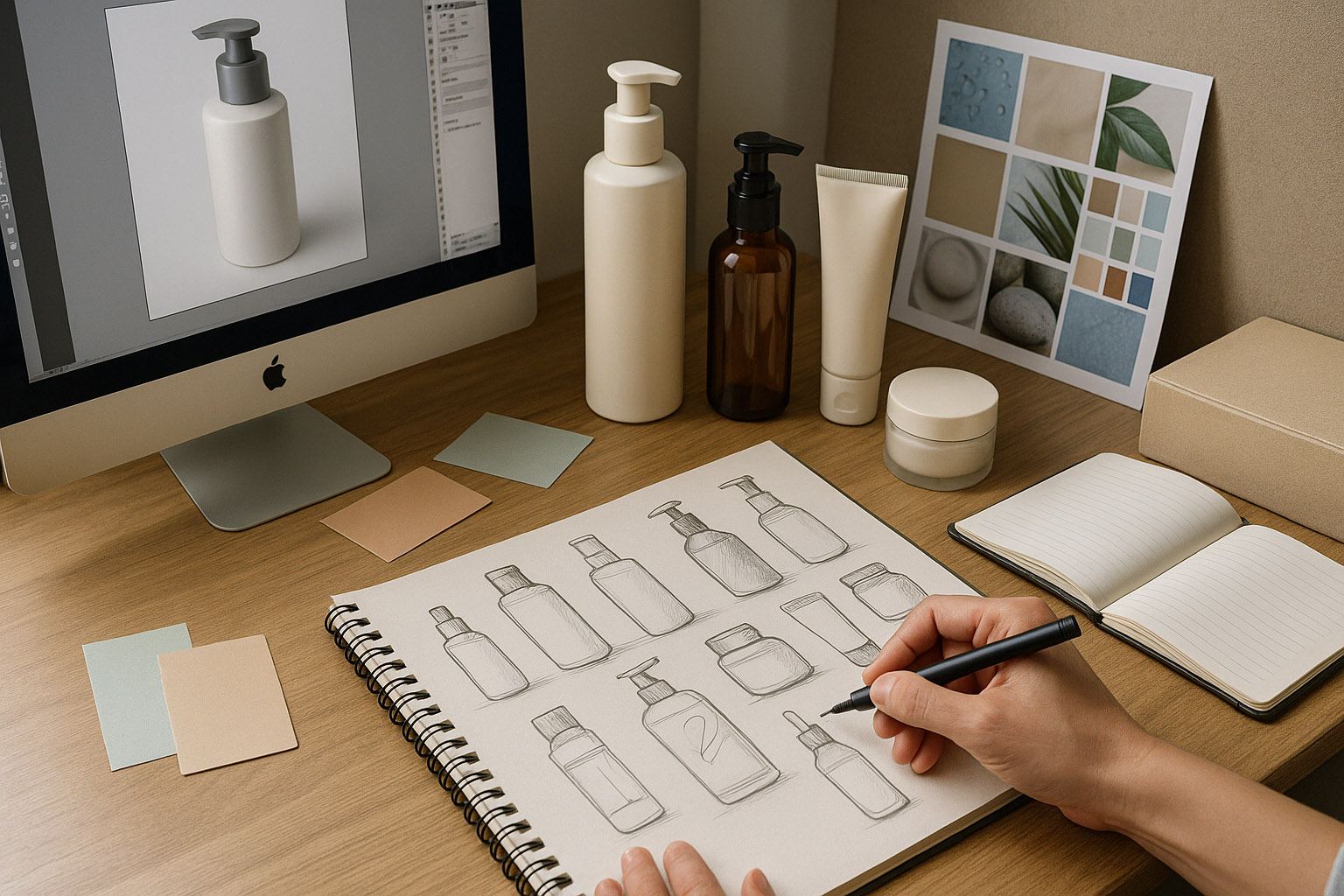 The process often starts far from the laboratory