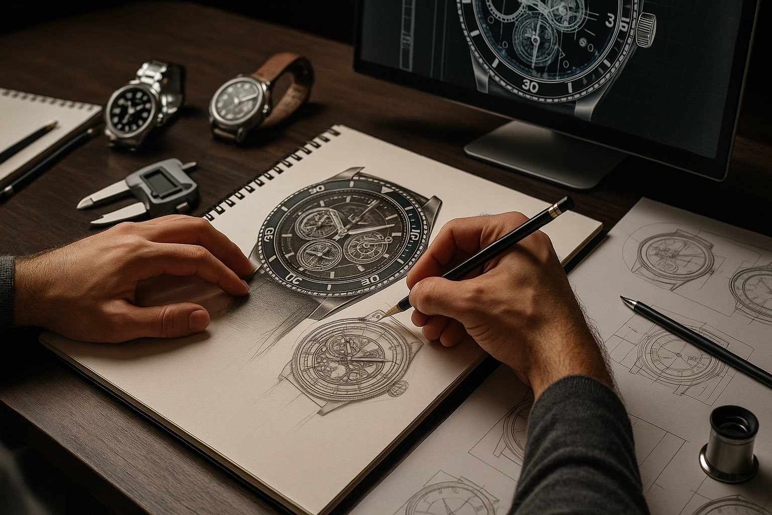 From Sketch to Your Wrist: The Journey of Watch Design header image