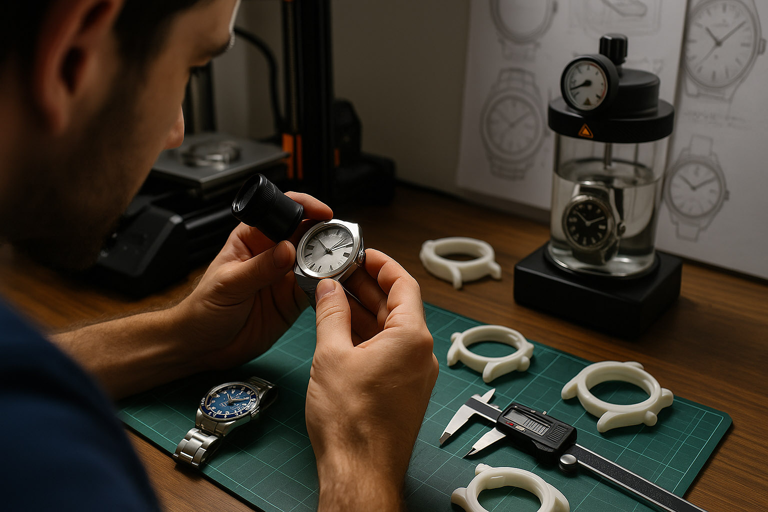 3D-printed models allow designers to evaluate ergonomics and aesthetics quickly