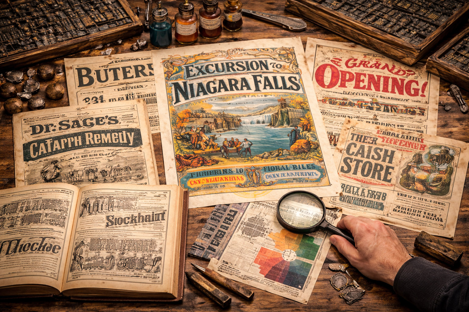 19th-century design aesthetics: ornament, hierarchy, and readability