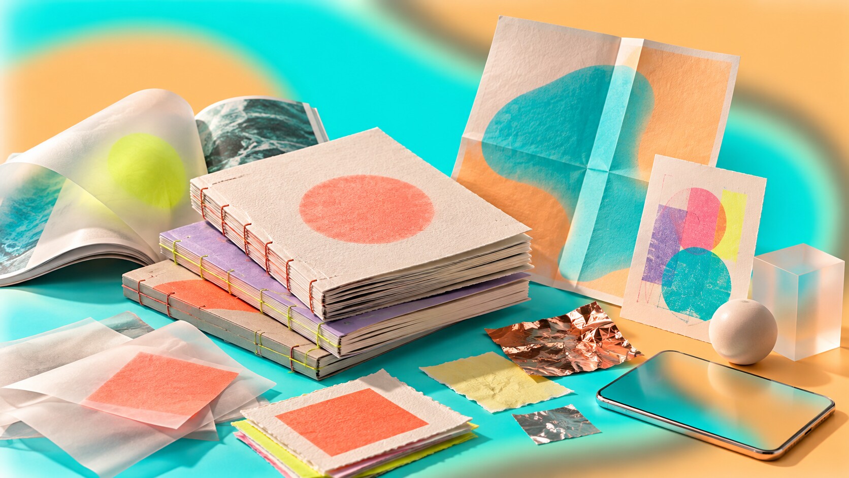 2010s print design with independent magazines, risograph posters, tactile papers, bold editorial type and screen-to-print campaign systems.