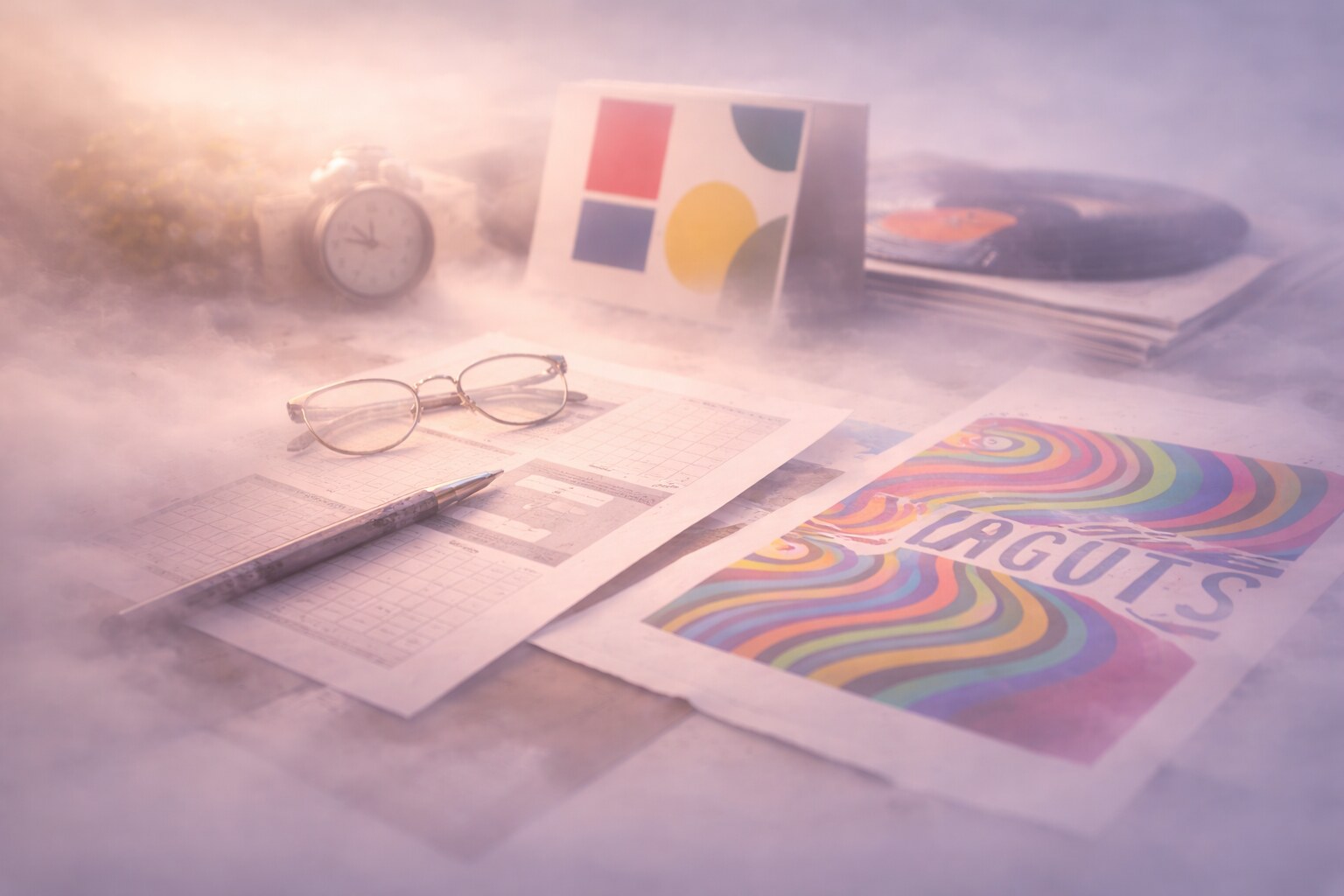 Contemporary designers still borrowing from modernist and typographic traditions of the 20th century.