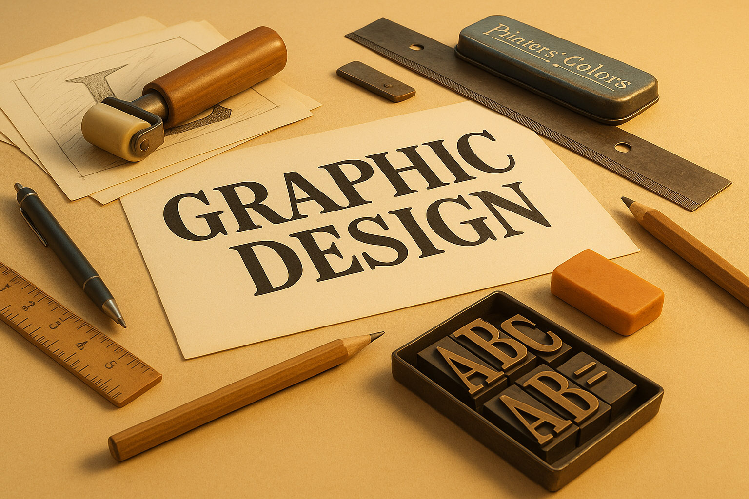 What Was Used Before Photoshop: Graphic Design in the 20th Century header image
