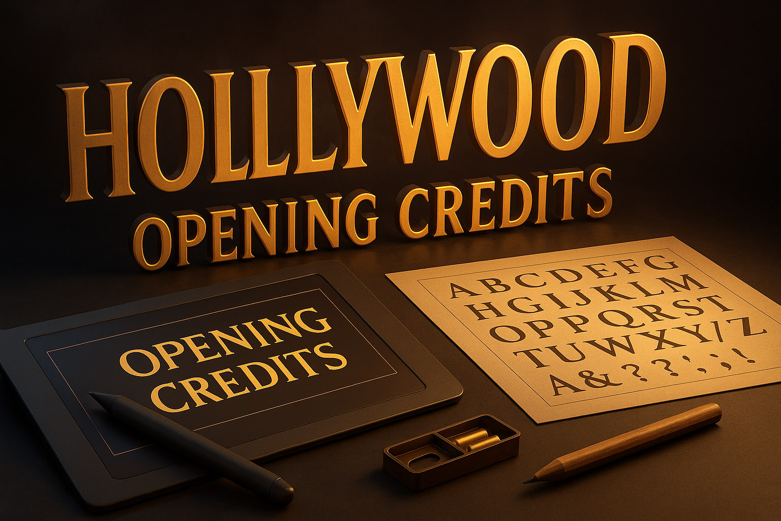 Typography in Lights: The Design Behind Hollywood's Opening Credits header image