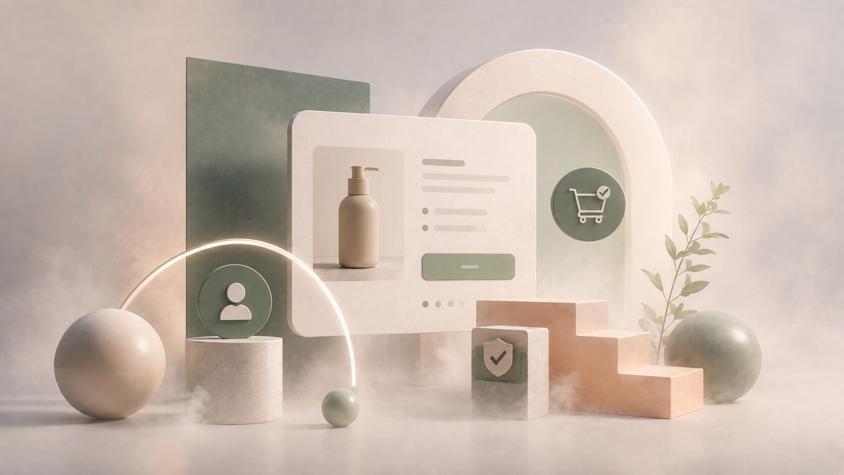 Clean ecommerce interface showing simple layout, strong product imagery, clear CTA hierarchy, and minimal distractions.