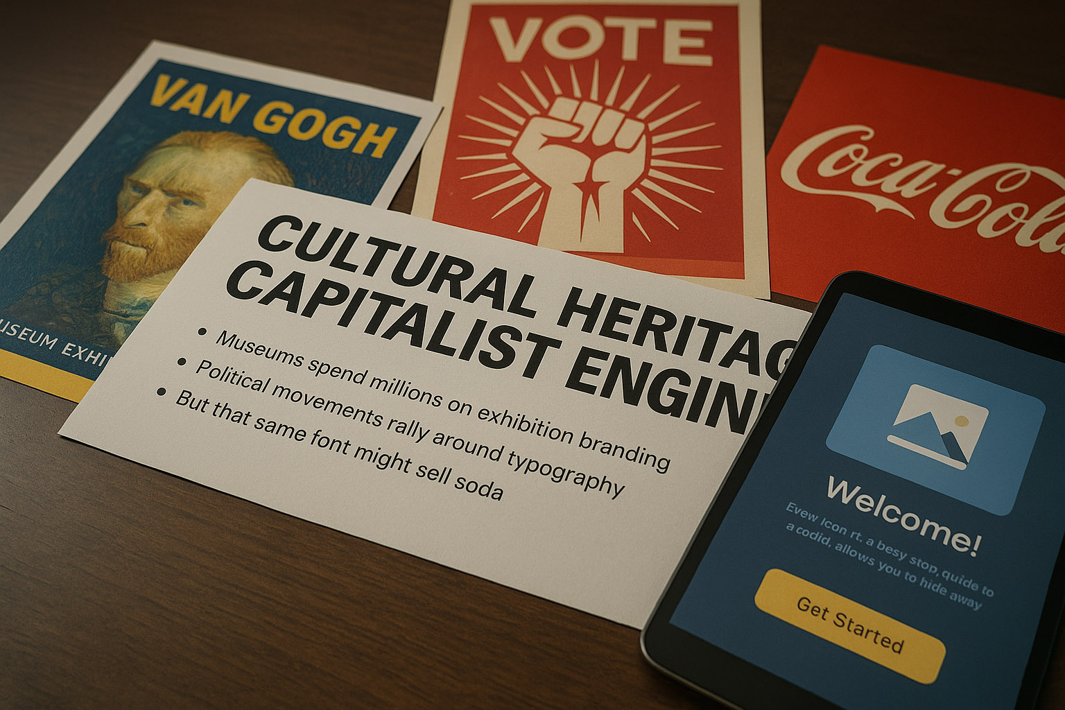 Graphic design carries a paradox: it preserves culture and sells it