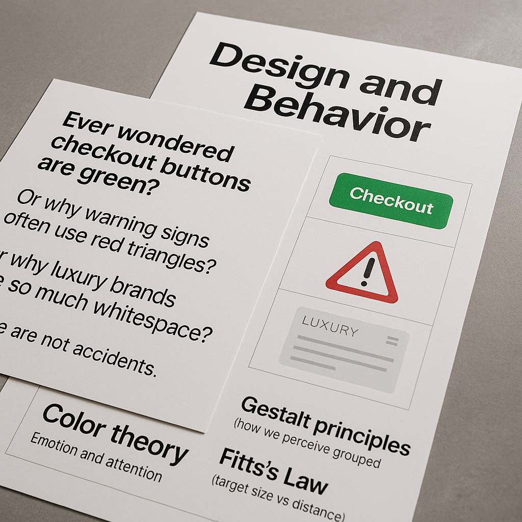 Design isn’t neutral — it guides behavior