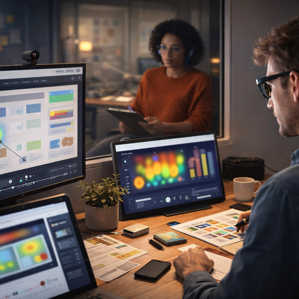How UX & UI Are Tested: The Full Process (From Lab Sensors to Cursor Data)