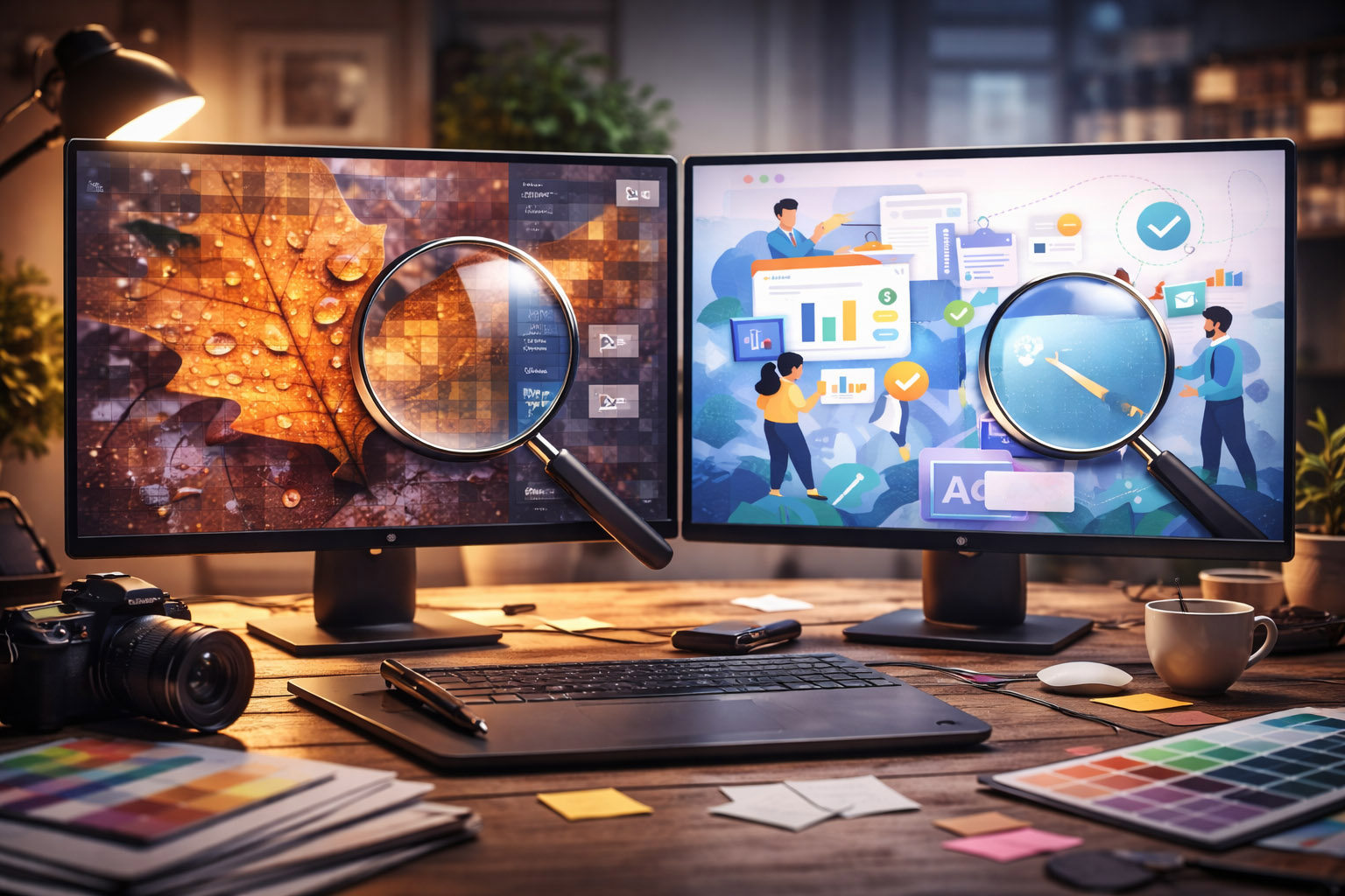 Illustration & Vector Elements: The Great Shift Away From Bitmaps header image