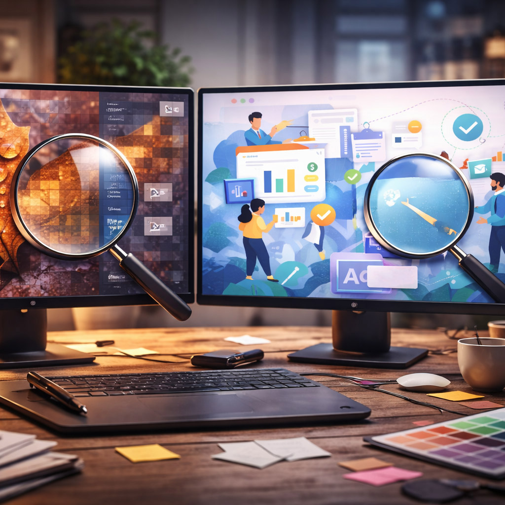 Illustration & Vector Elements: The Great Shift Away From Bitmaps