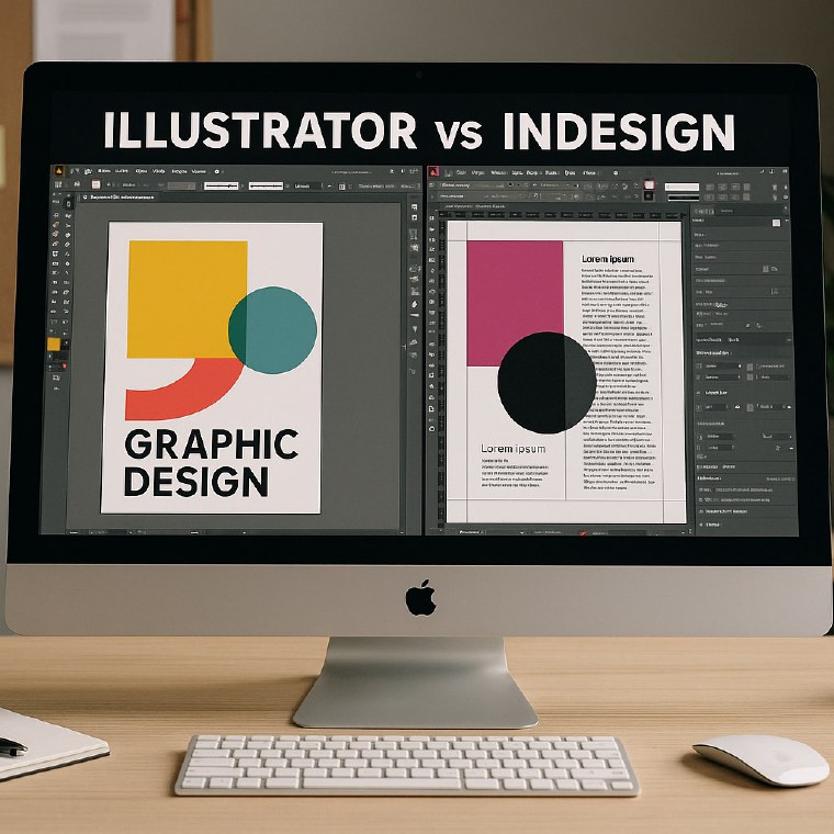 Illustrator vs InDesign: The Print Design Showdown