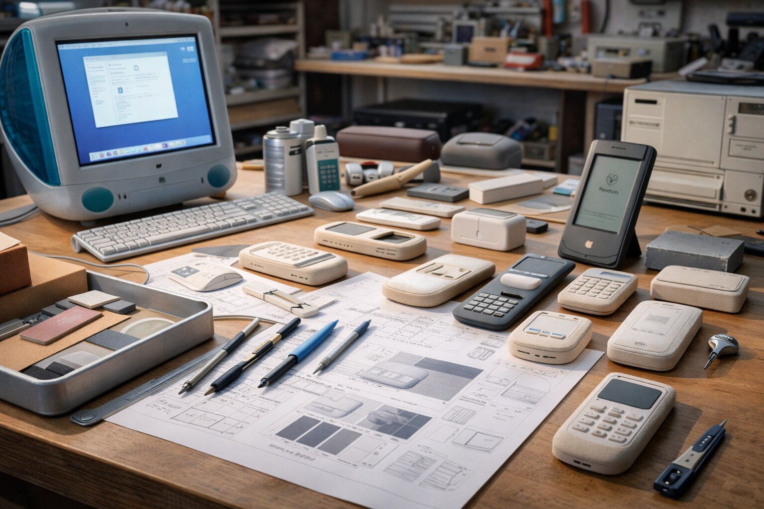 Product design sketches and refinement: from concept to object