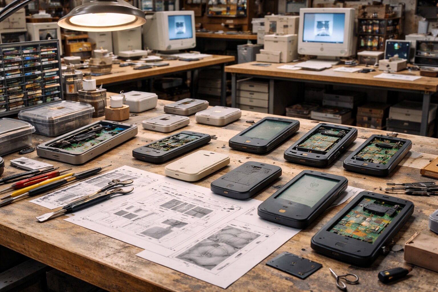 Early Apple era: the interface and object had to evolve together