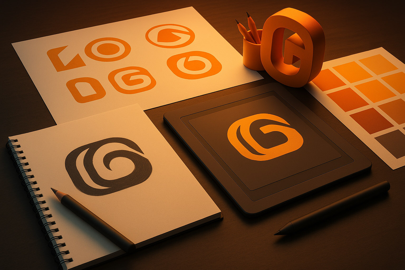 From Sketch to Symbol: The Process Behind Iconic Logo Design header image