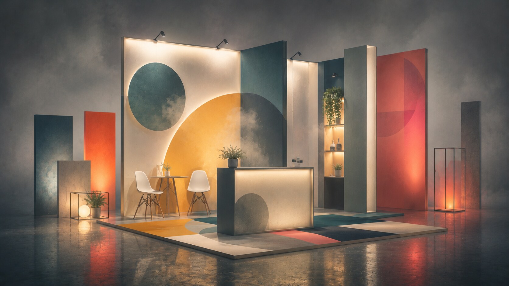 Designing a Powerful Exhibition Stand on a Very Low Budget header image