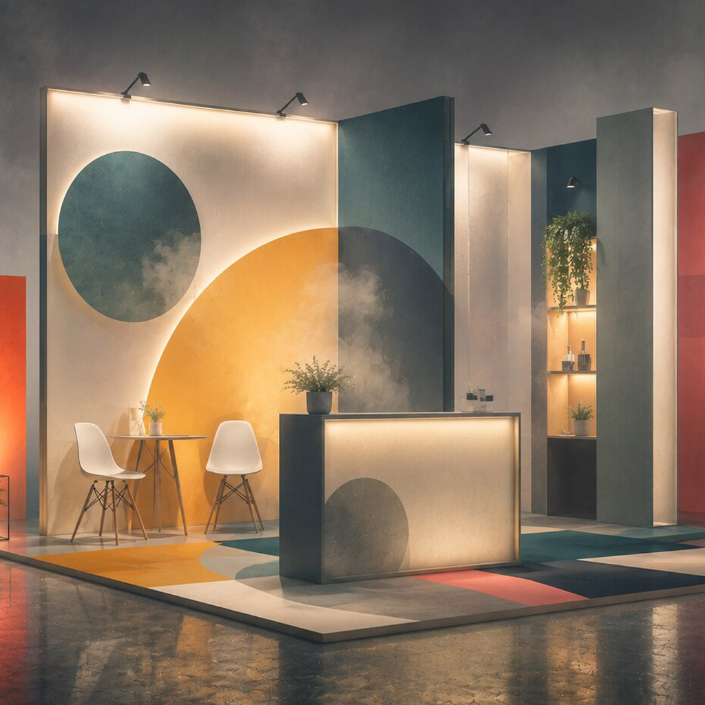 Designing a Powerful Exhibition Stand on a Very Low Budget