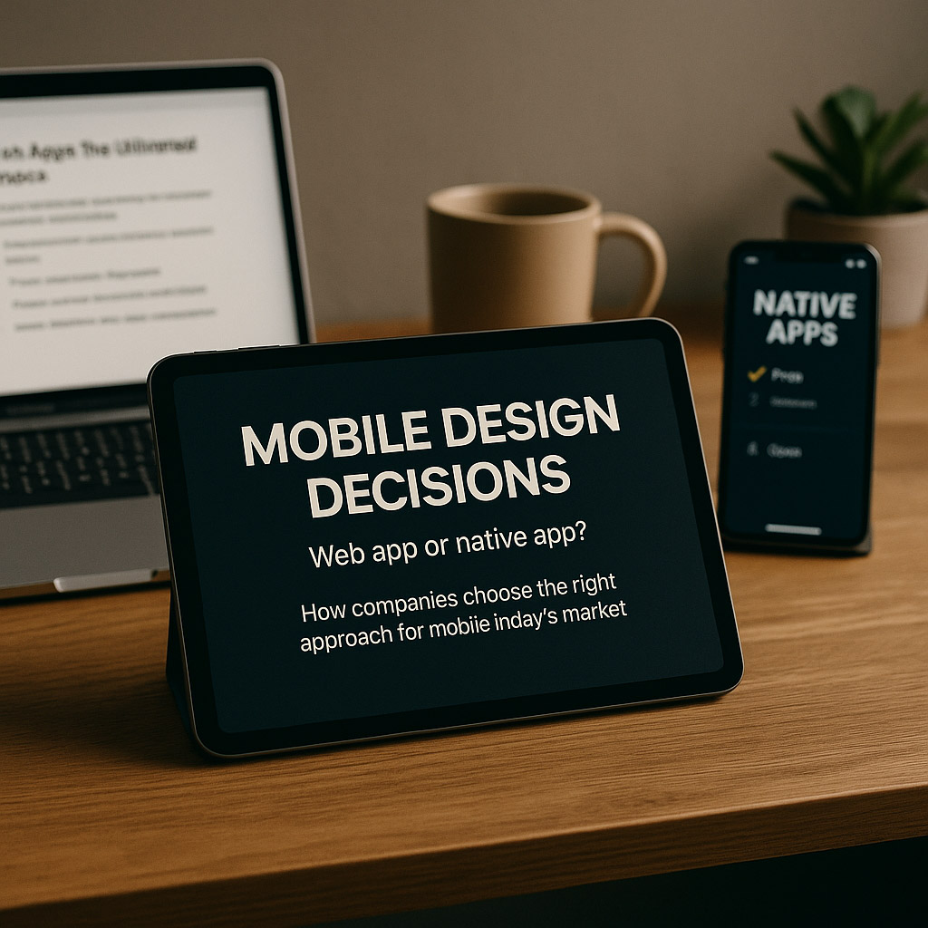 web app or native app