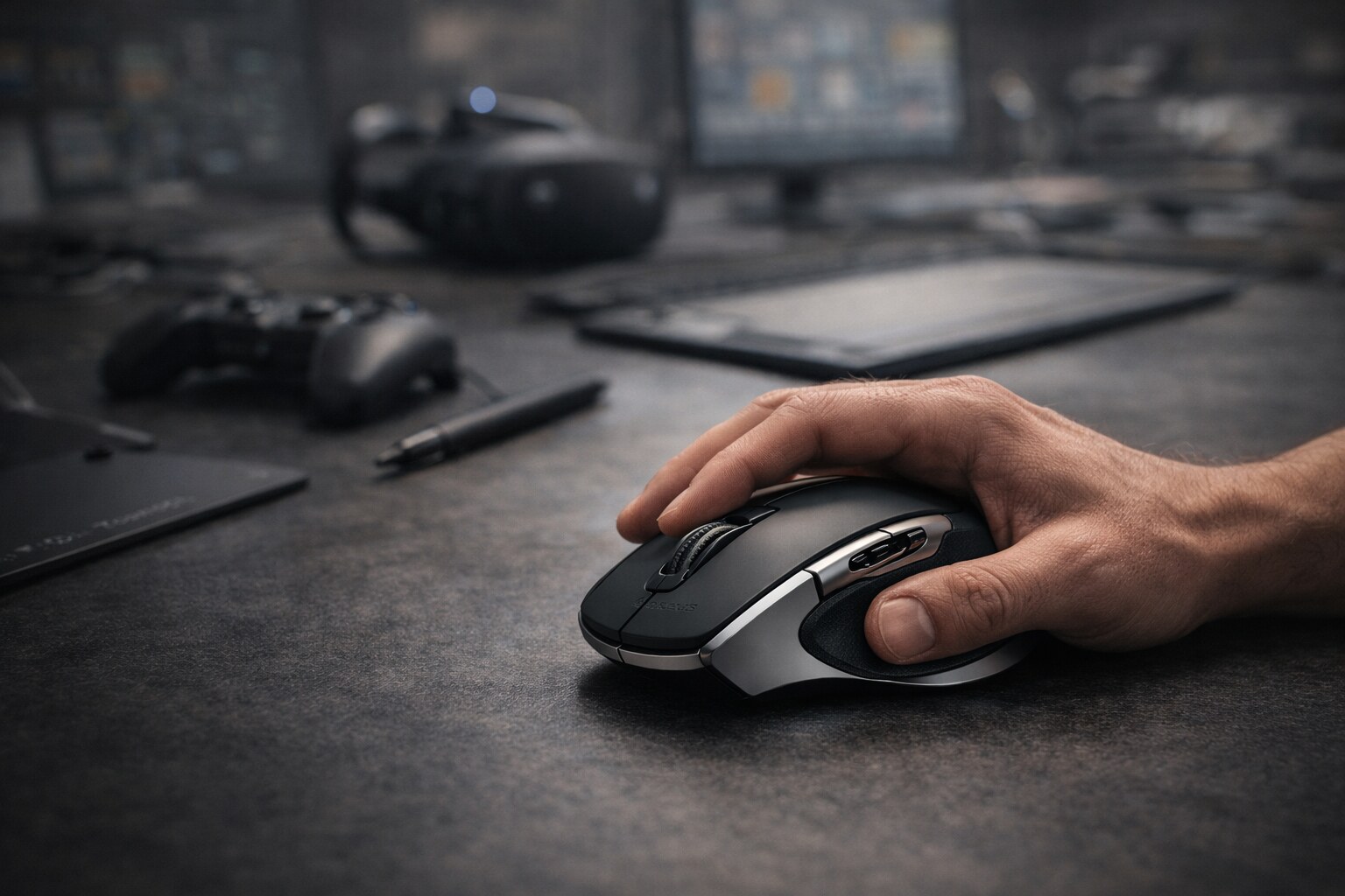 The mouse as the universal peripheral controller — a compact history and evolution