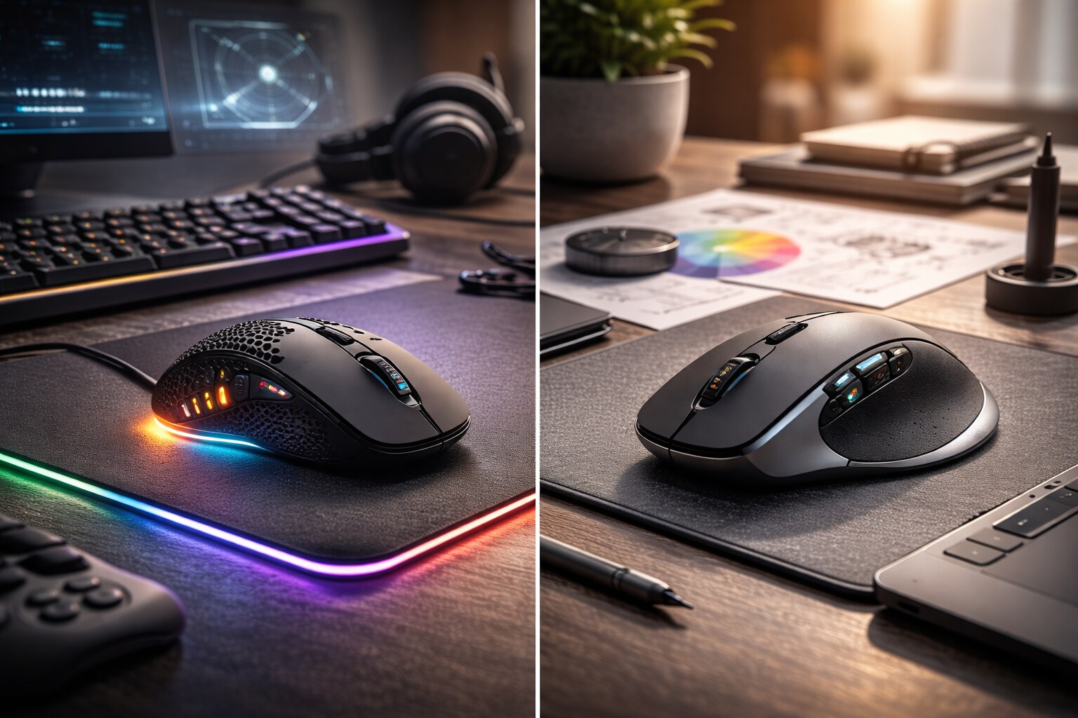 Future of pointing: mouse evolution, hybrid input, and contexts where the mouse becomes less central