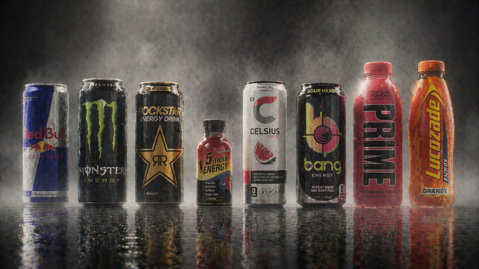 Packaging Design of Successful Energy Drinks: Cans, Shots, Bottles, and Brand Voltage header image