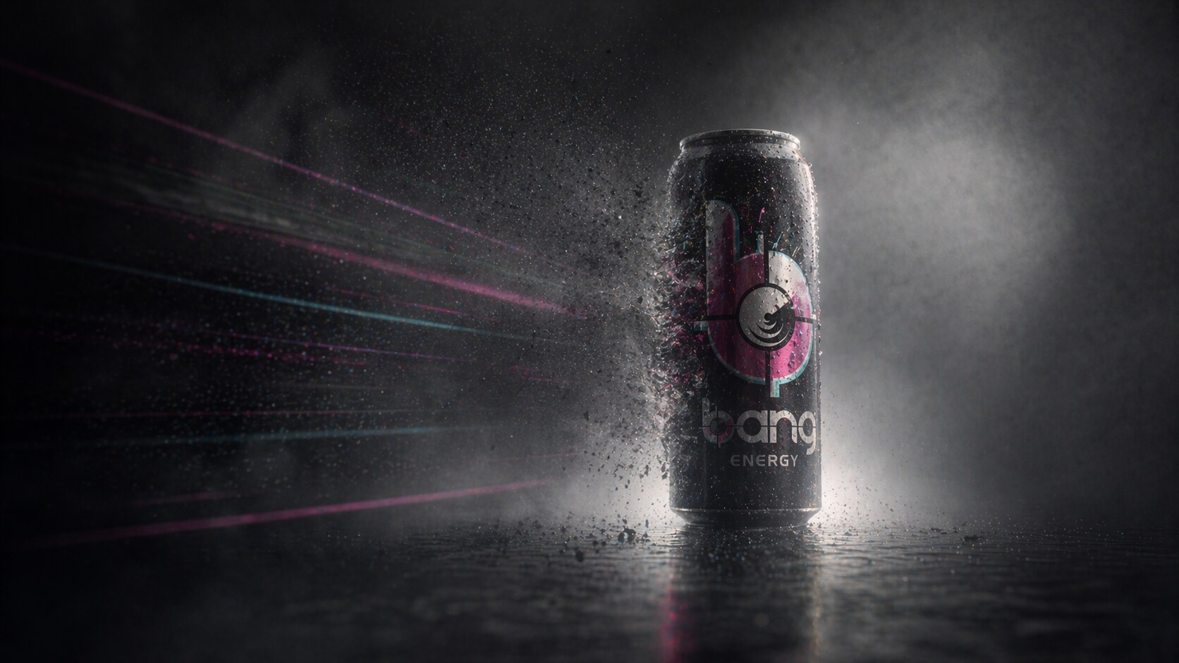 Bang Energy packaging shows how neon impact and performance claims can create attention but also serious credibility risk.