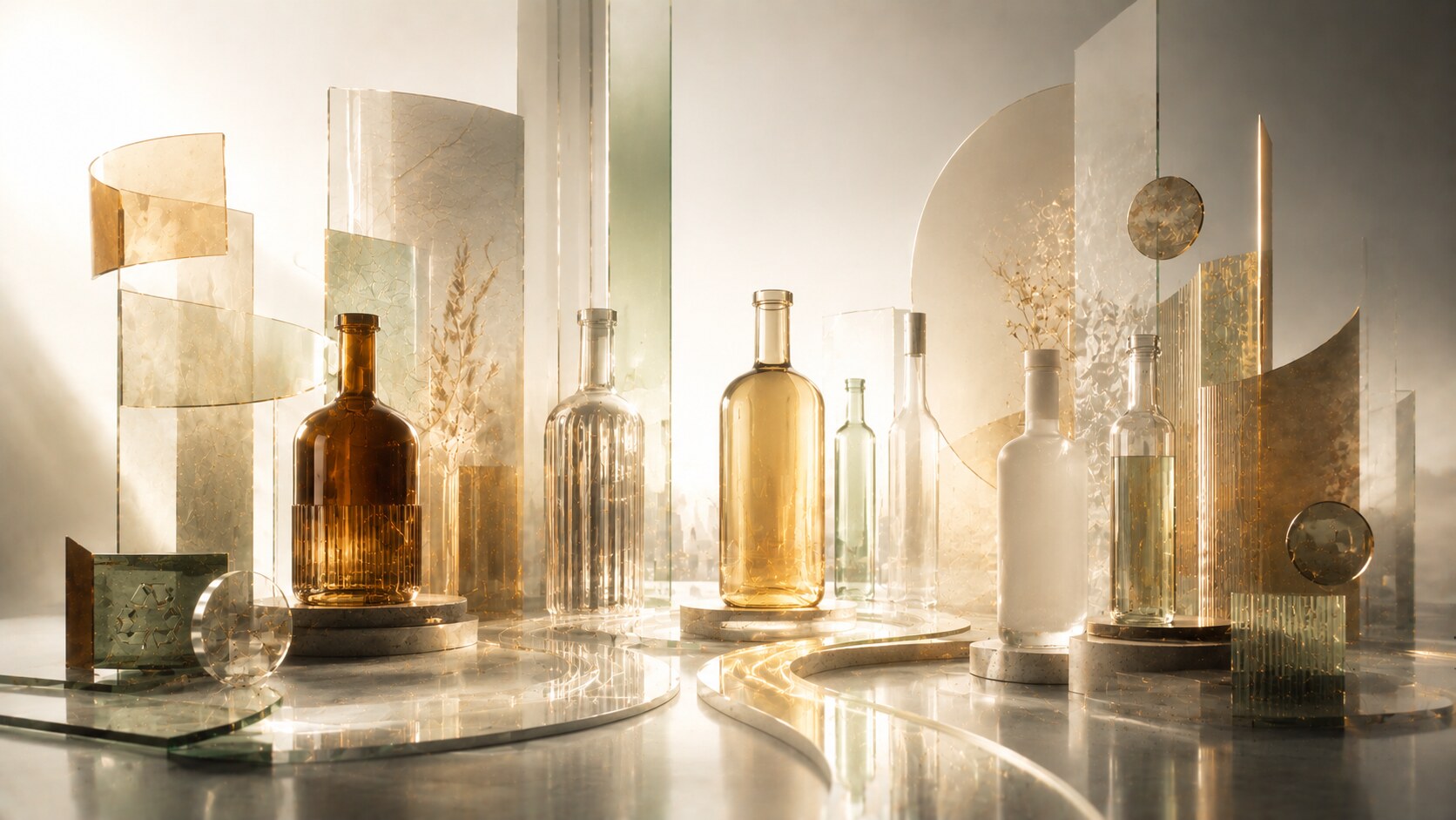 Summary view of iconic alcohol bottle and label design, from heritage whisky and vodka to beer and cognac packaging systems.