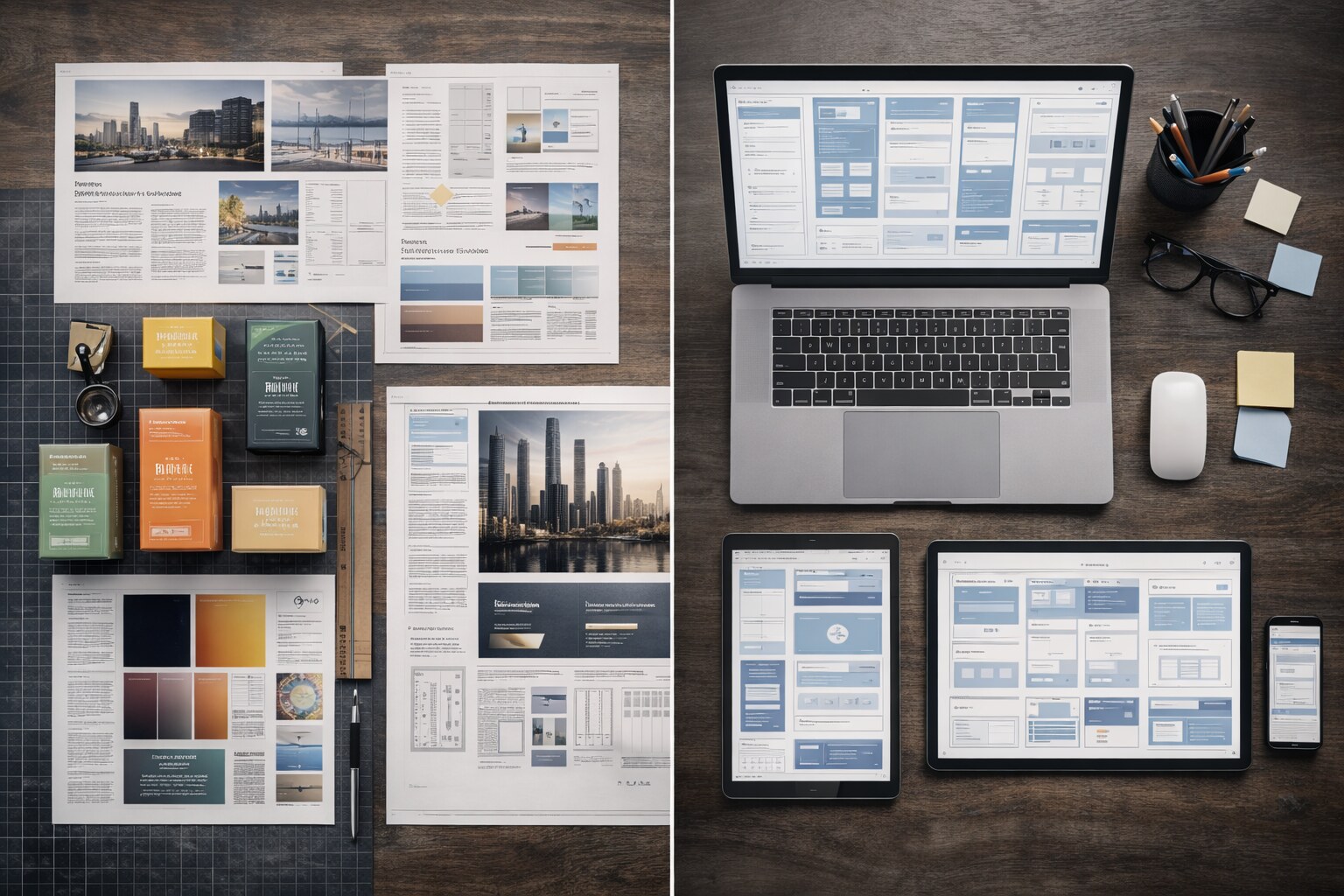 Print vs Digital Design in the AI Era: Why Production Might Outlive Pixels header image