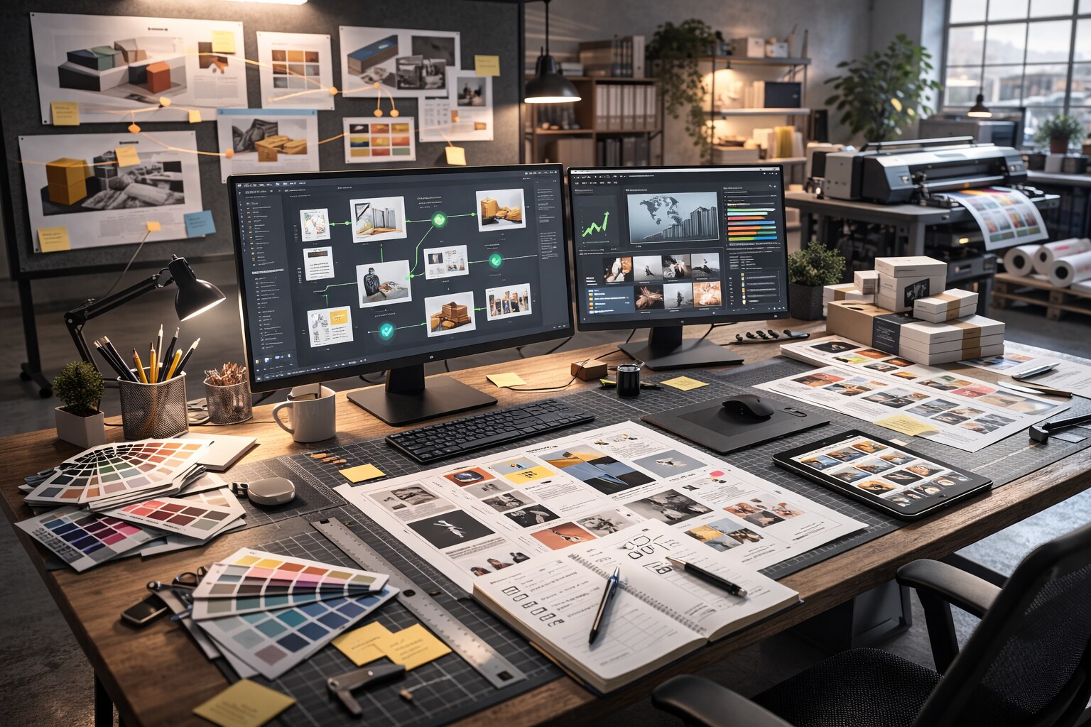 Workflow diagram for human-safe print loops