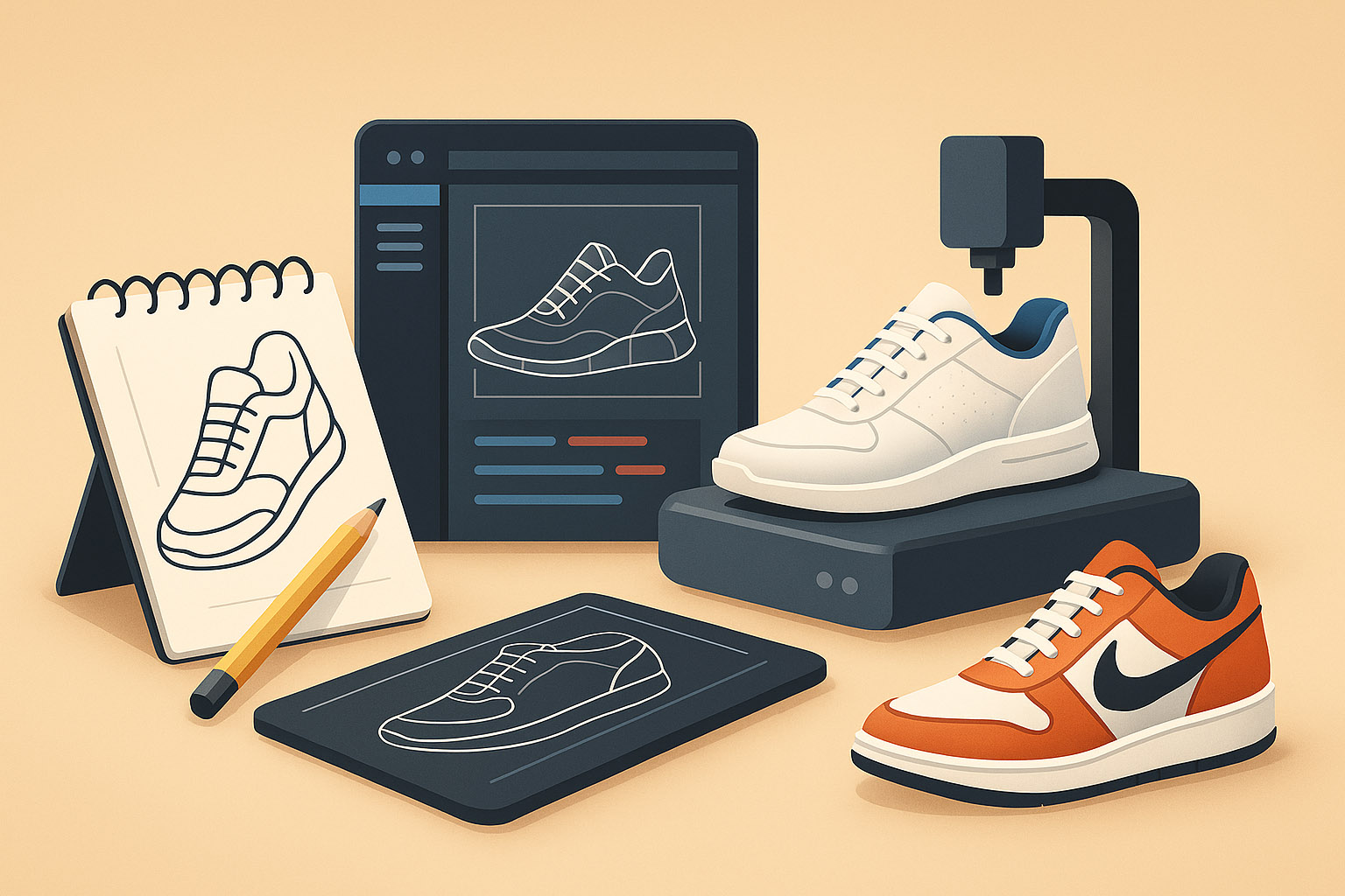 From Sketch to Sole: What Shoe Designers Use header image