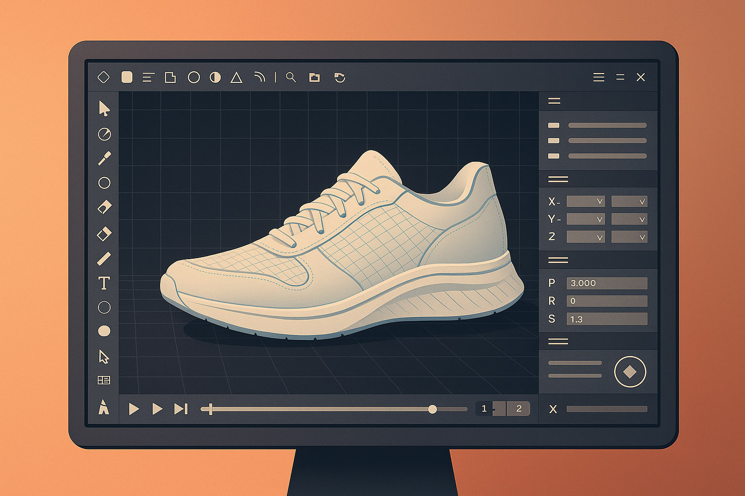 Shoe Design - 3D Model