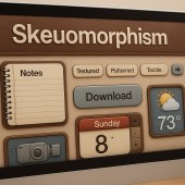 Skeuomorphism: When Interfaces Felt Like Home