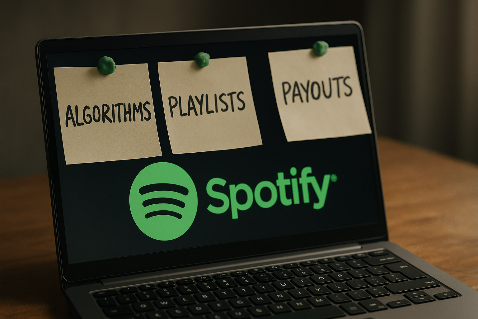 Early Spotify desktop interface with dense navigation and playlist columns focused on fast access to music.
