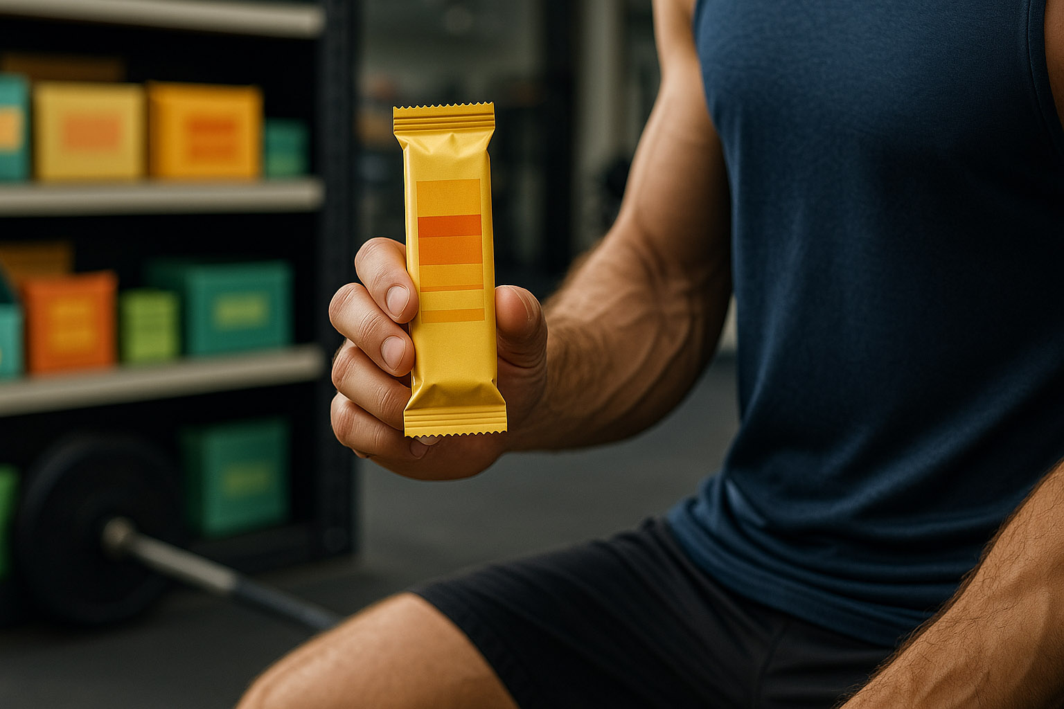 Snack bar packaging codes in different environments