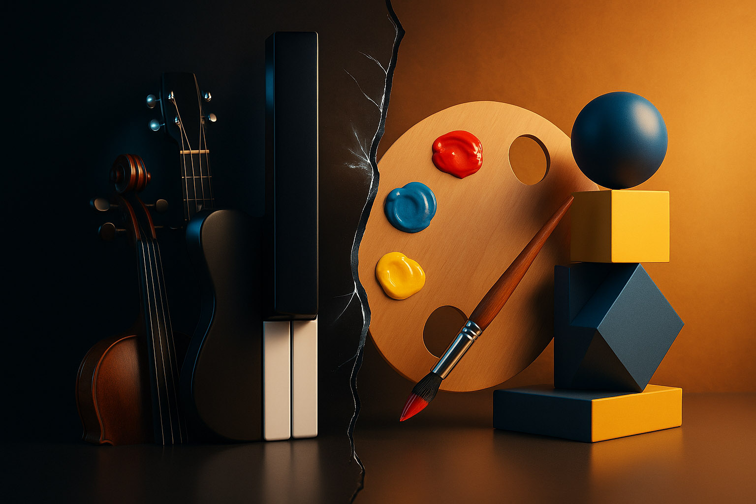 visual and musicians