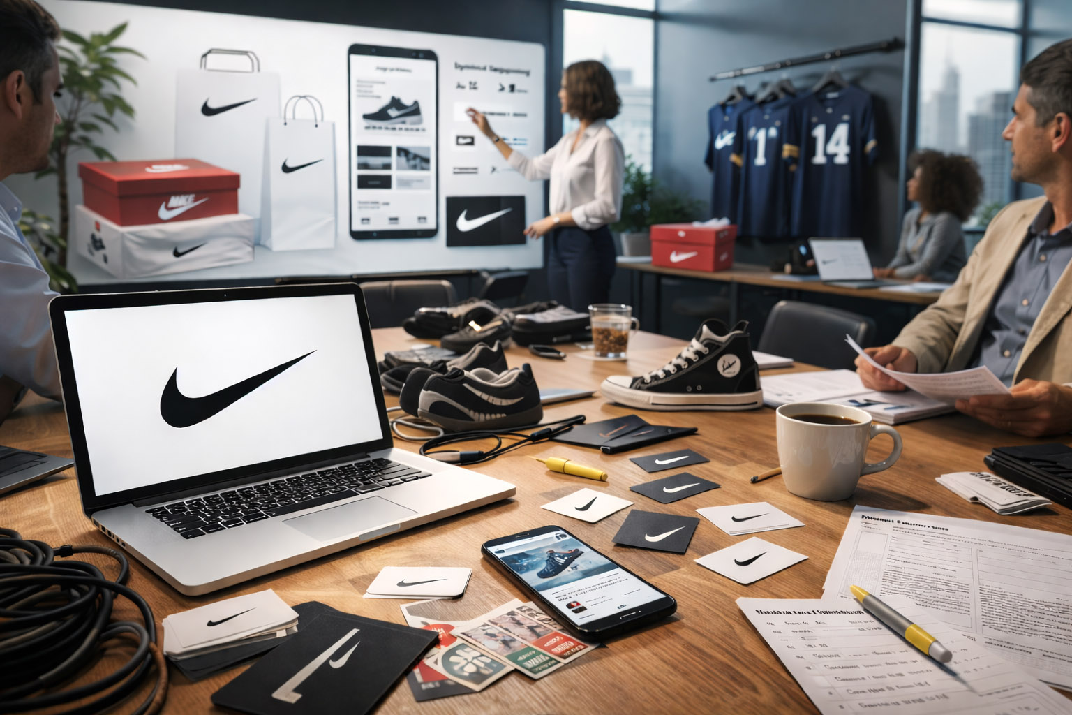 Brand rollout work: updating packaging, retail signage, and digital design systems